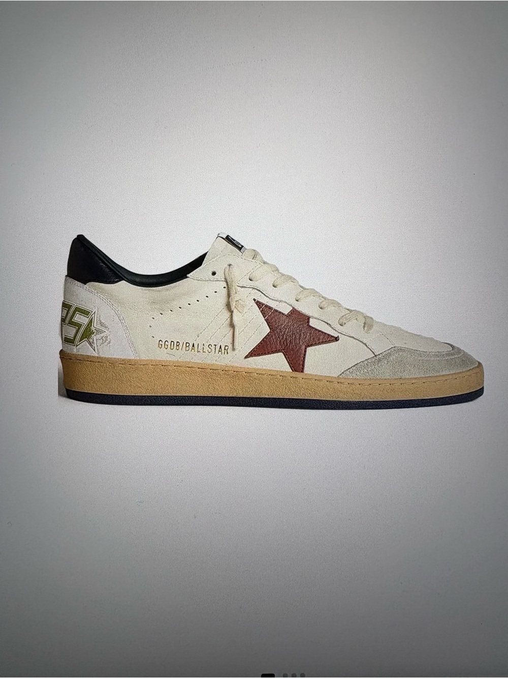 Golden Goose Mens Brown Ball Sneakers size 45